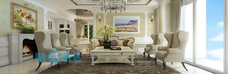 Sofa chung cư tân cổ điển Sofa chung cư tân cổ điển
