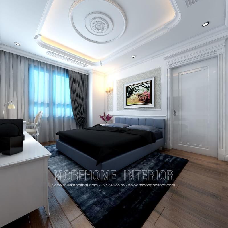Giường ngủ chung cư hiện đại Giường ngủ chung cư hiện đại
