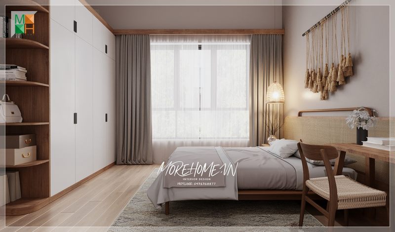 Lấy yếu tố cổ điển và hiện đại, trang trí phòng ngủ với phong cách vintage nhẹ nhàng để tạo ra sự thống nhất.